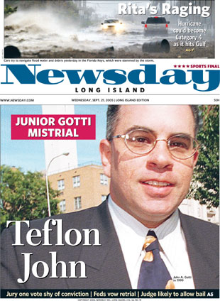 Newsday cover